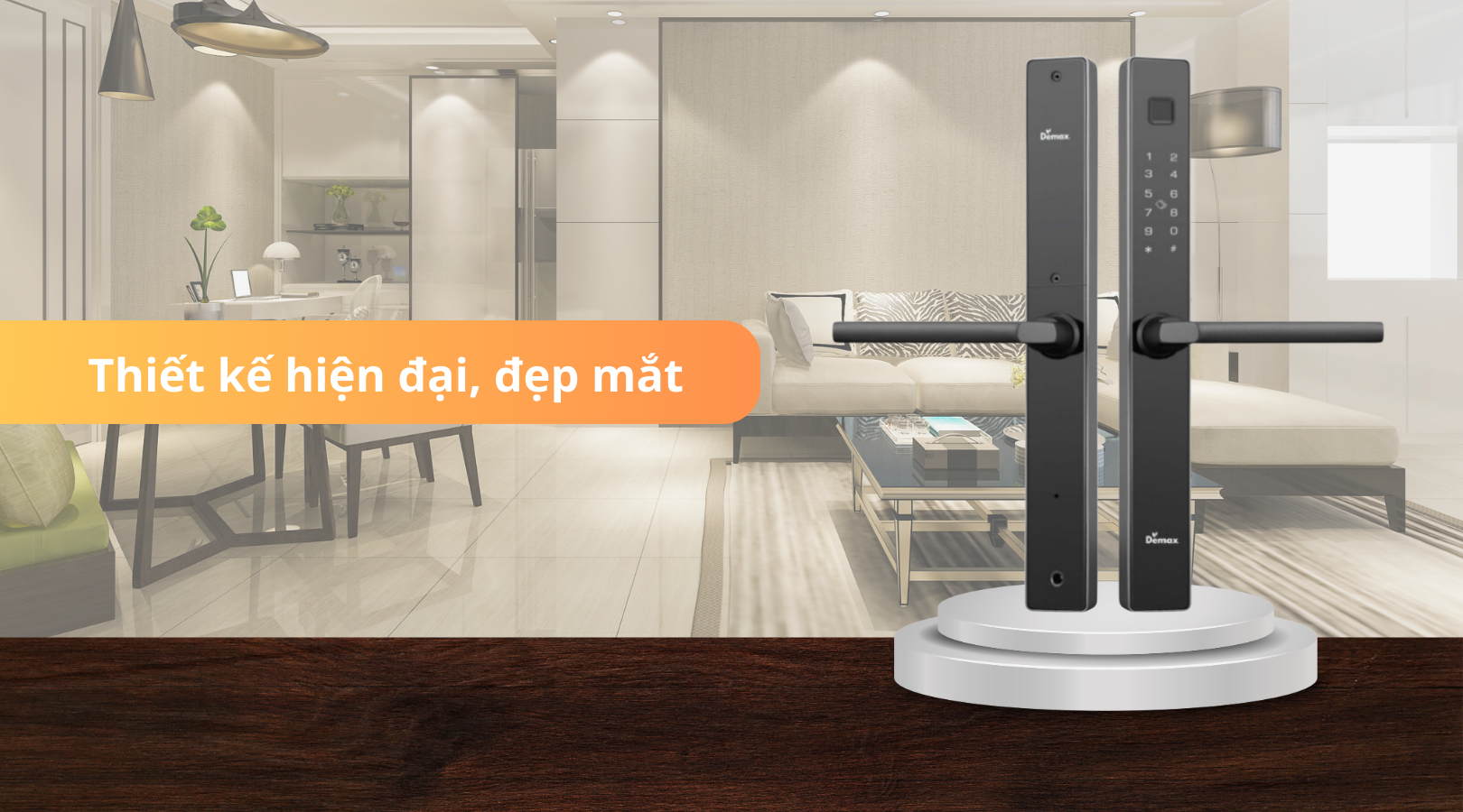 Khóa thông minh chống nước Demax EL-C102 AG