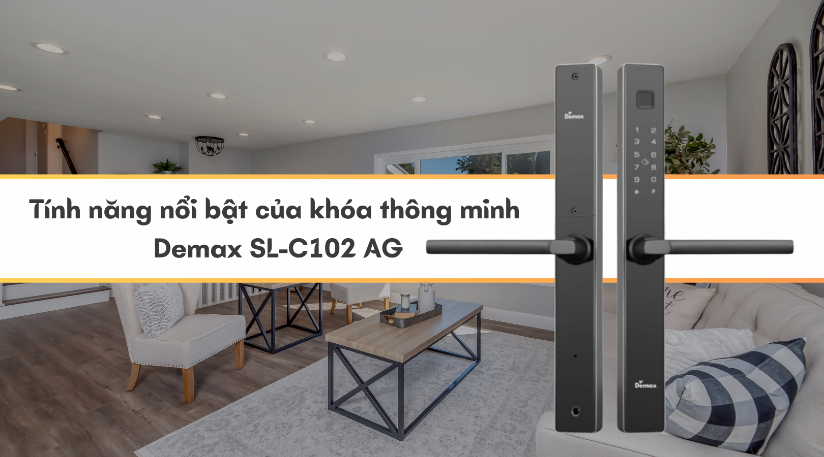 Tính năng nổi bật của khóa thông minh chống nước Demax EL-C102 AG