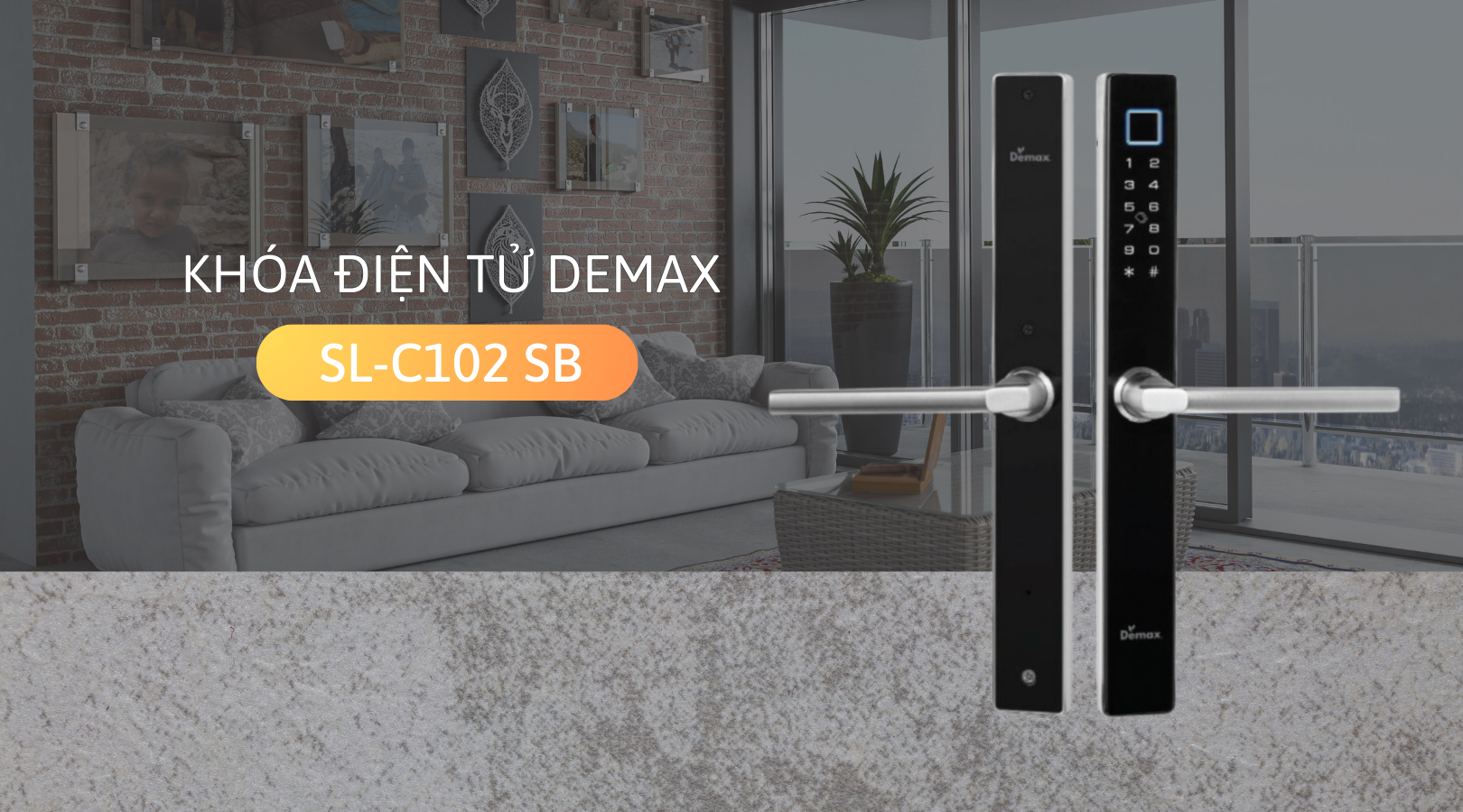 Tính năng ưu việt của khóa thông minh chống nước Demax EL-C102 SB