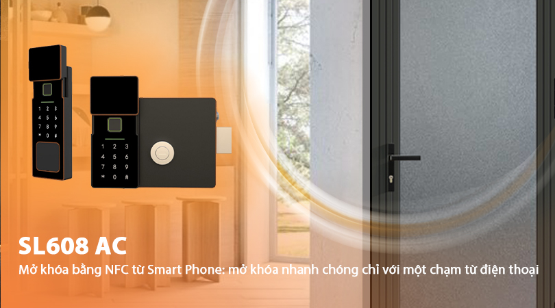 Phương thức mở khóa của Demax EL608 AC CNC APP