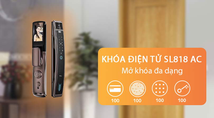 Ưu điểm nổi bật của khóa Demax SL818 AC APP WIFI REMOTE