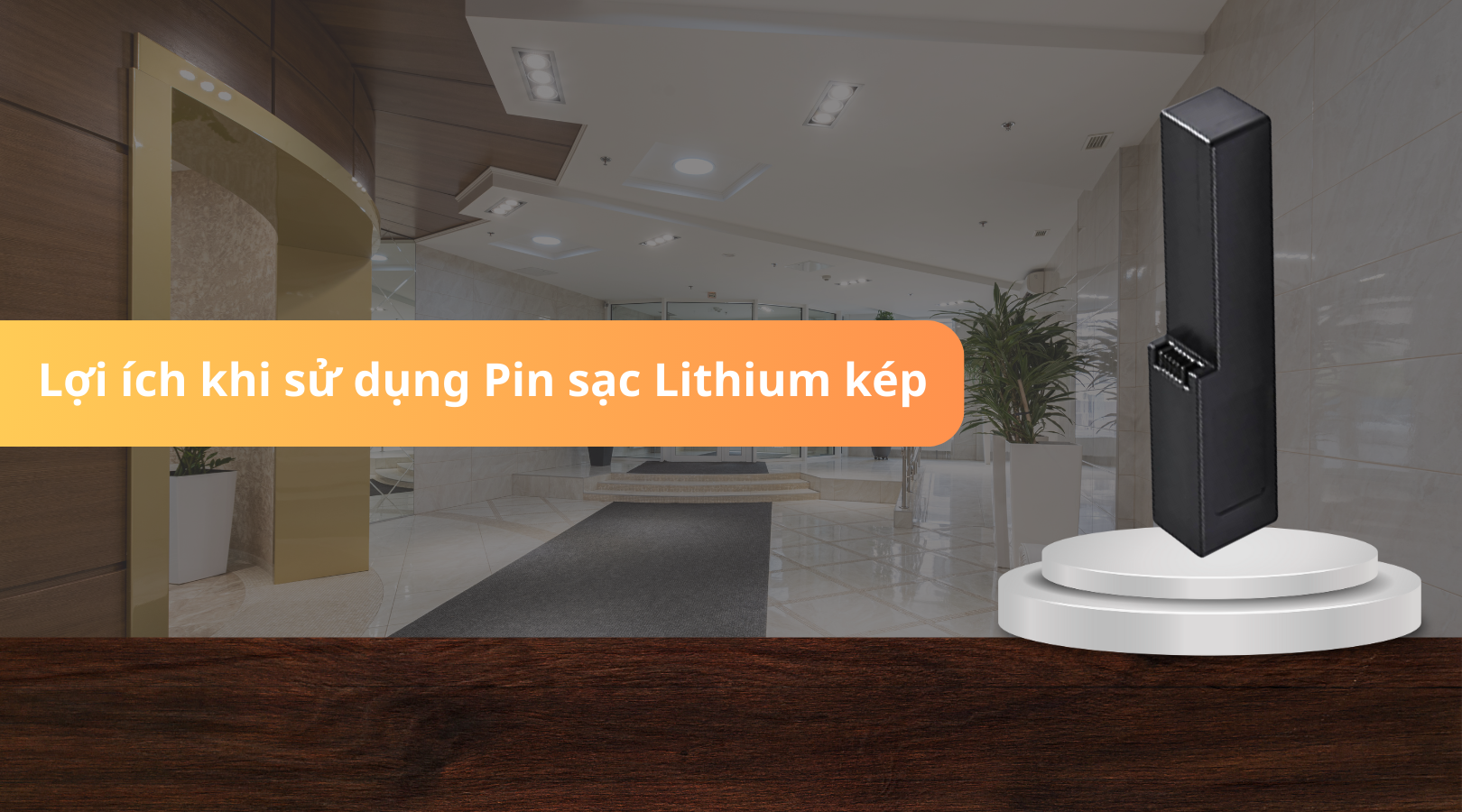 Lợi ích khi sử dụng Pin sạc Lithium kép