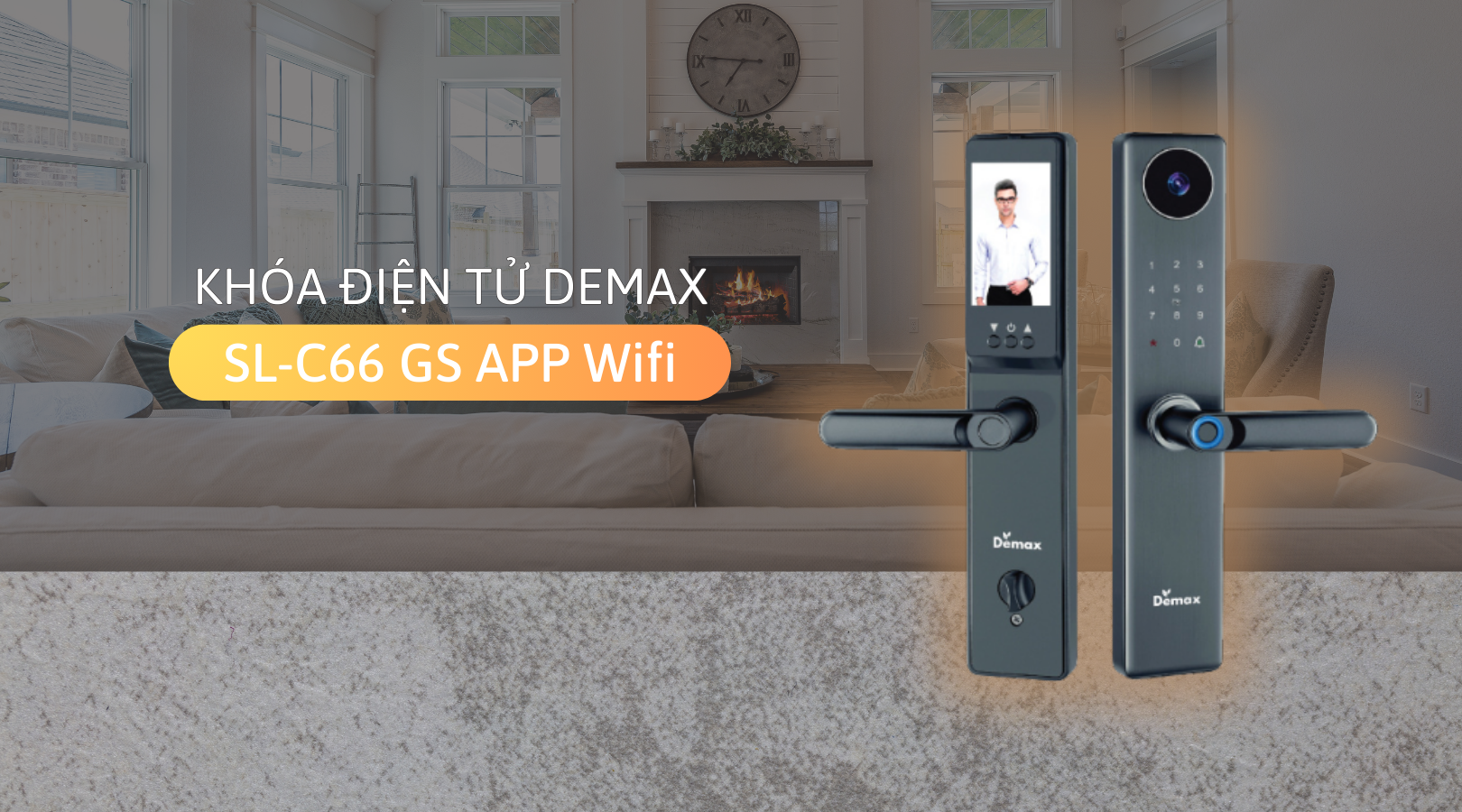 Một số tính năng chính của khóa thông minh - Màn hình chuông Demax EL-C66 GS APP Wifi
