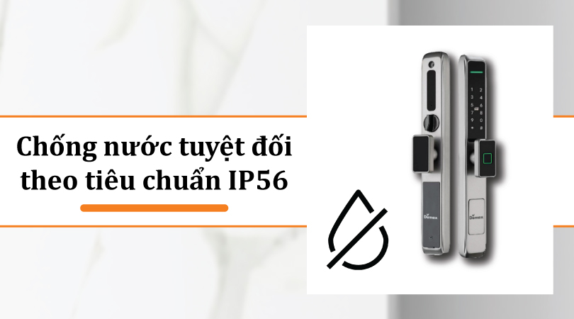 Demax EL606 SD APP Wifi - Chống nước tiêu chuẩn IP56