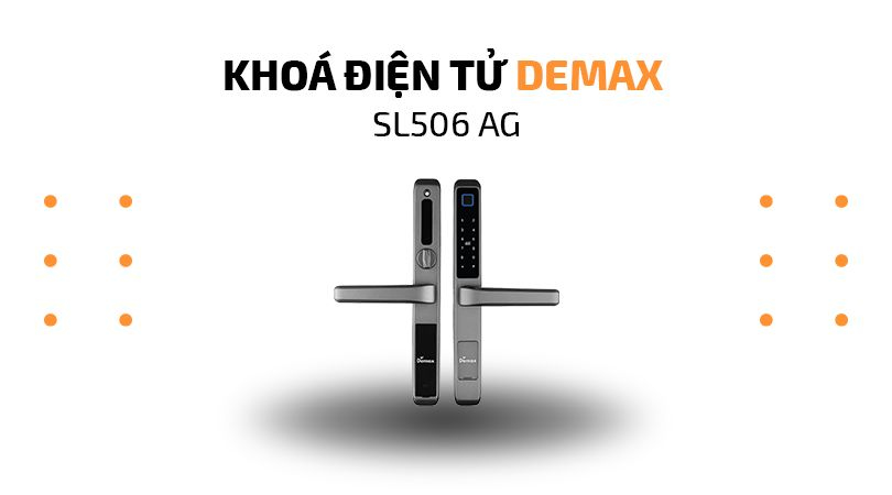 Khóa điện tử Demax EL506 AG