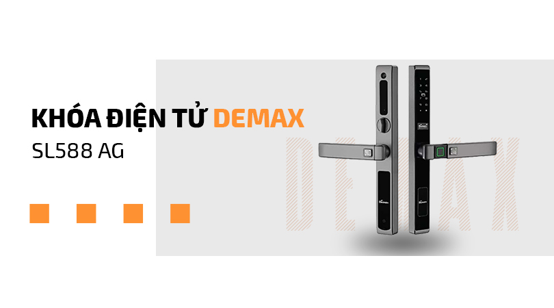 Khóa điện tử Demax EL588 AG