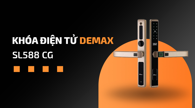 Khóa điện tử Demax EL588 CG