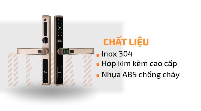 Chất liệu khóa điện tử Demax EL588 CG