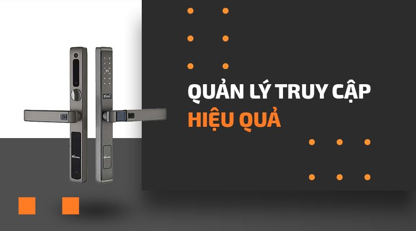 Demax EL588 GS LUX - Quản lý truy cập