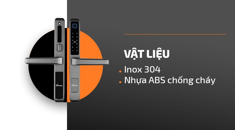 Demax EL606 AG App Wifi - Vật liệu chất lượng