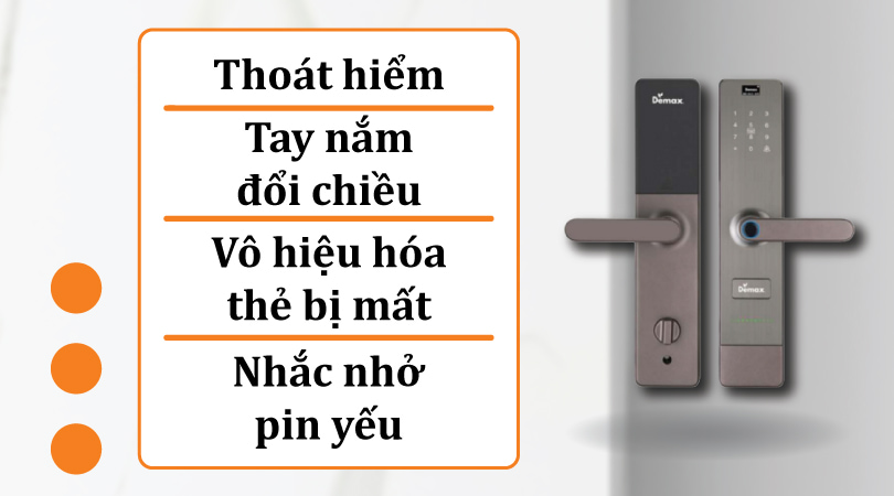 Demax EL628 CB APP Wifi - Tính năng ấn tượng