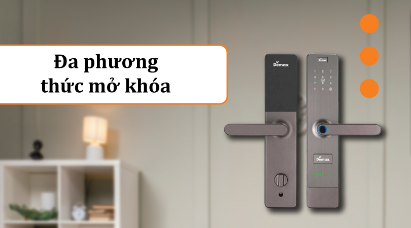 Demax EL628 CB - Đa phương thức mở khóa