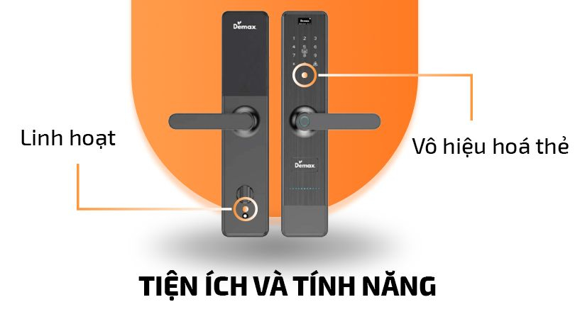 Demax EL628 SG - Tiện ích và tính năng thông minh