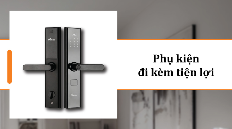 Demax EL638 BN - Phụ kiện đi kèm tiện lợi