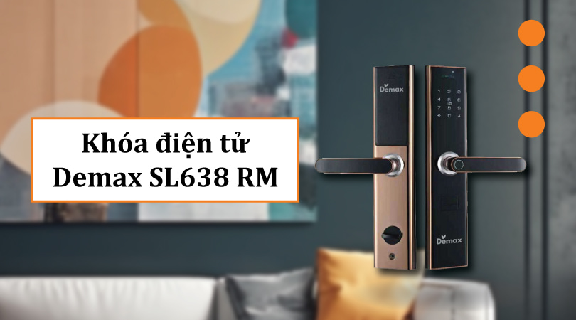 Khóa điện tử Demax EL638 RM