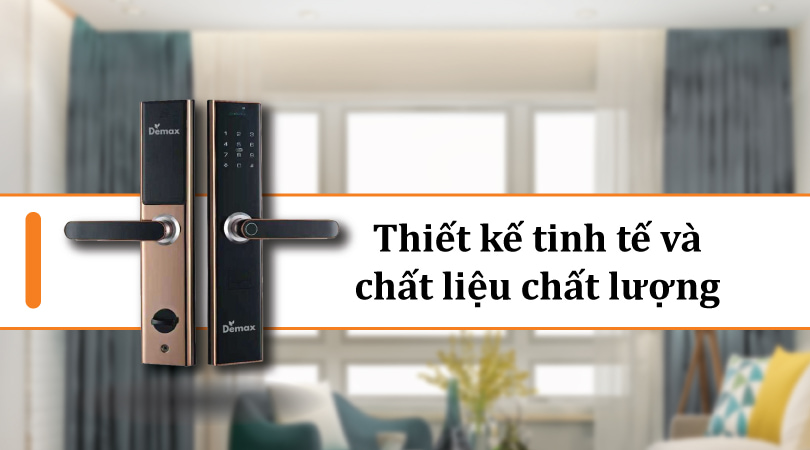 Demax EL638 RM - Thiết kế tinh tế và chất liệu chất lượng