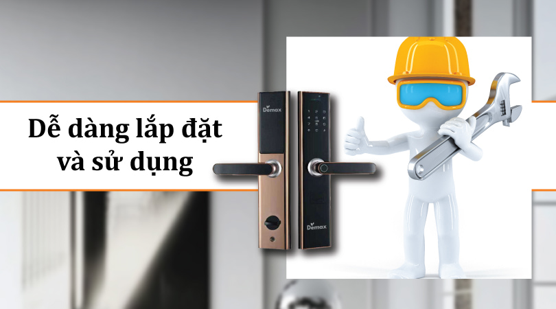 Demax EL638 RM - Dễ lắp đặt và sử dụng