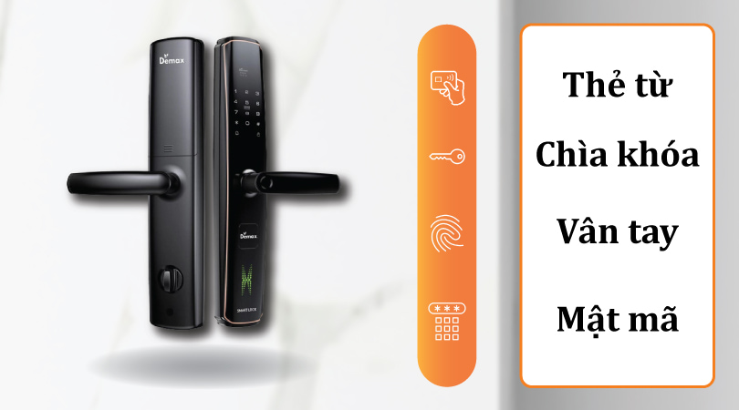 Demax EL666 BN - Mở khóa đa dạng