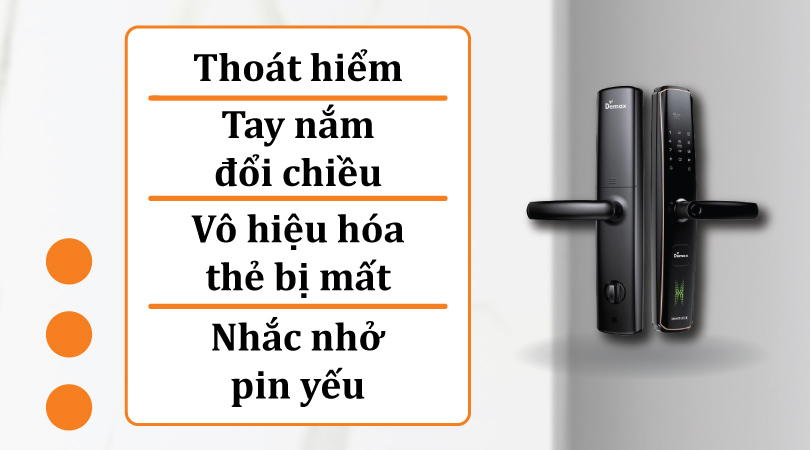 Demax EL666 BN - Tính năng tiện ích