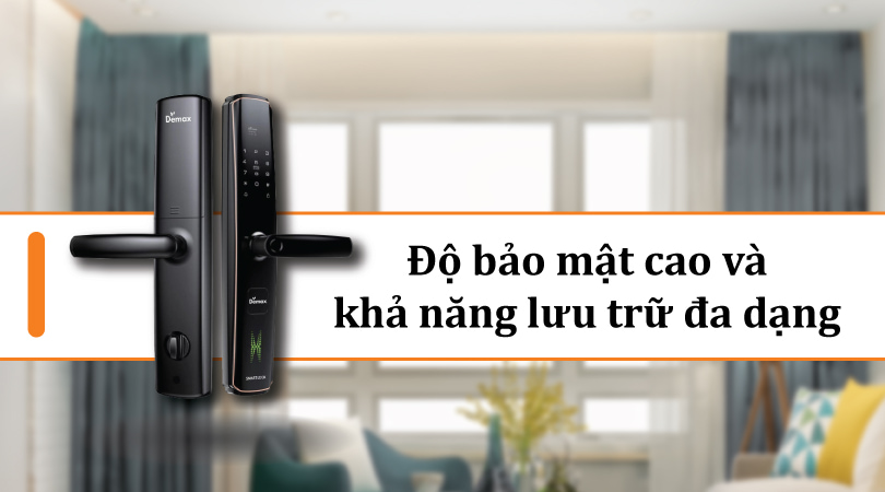 Demax EL666 BN - Độ bảo mật cao