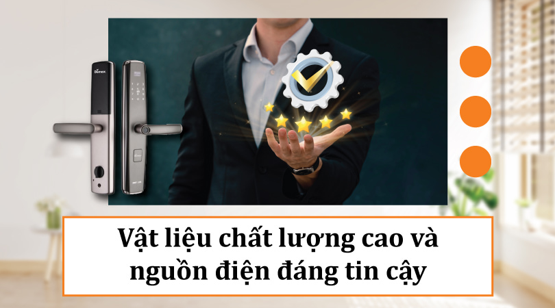 Demax SL666 RM APP Wifi - Vật liệu và nguồn điện