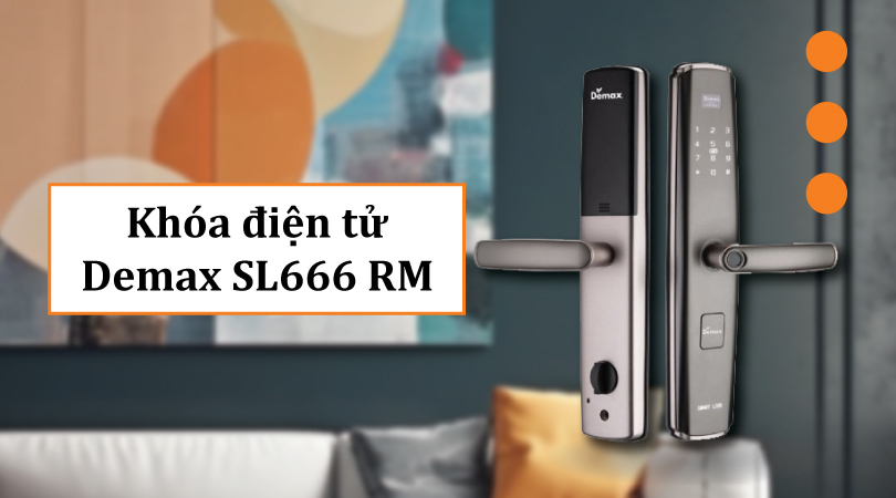Khóa điện tử Demax EL666 RM