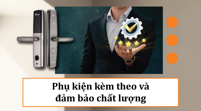 Demax EL666 RM - Phụ kiện kèm theo chất lượng