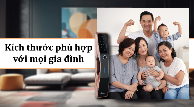 Demax SL668 AC APP Wifi - Kích thước phù hợp cho mọi gia đình