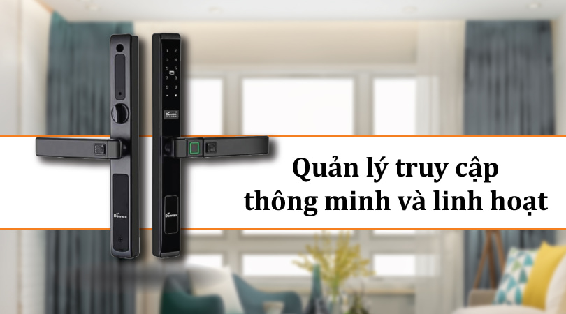 Demax EL688 BL App Wifi - Quản lý truy cập thông minh