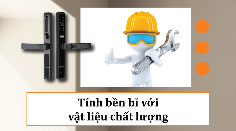 Demax EL688 BL App Wifi - Tính bền bỉ với chất liệu chất lượng