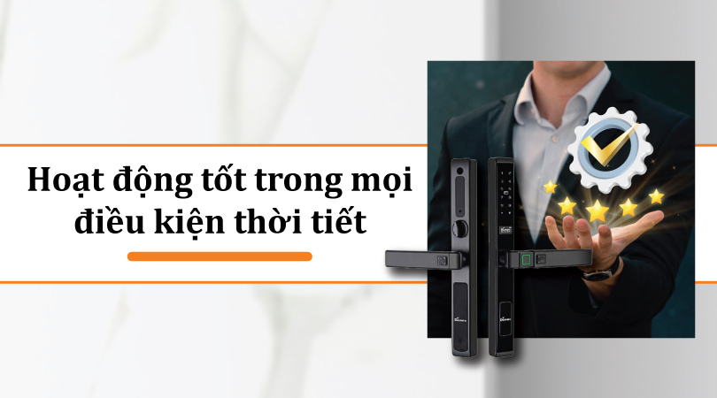 Demax EL688 BL App Wifi - Hoạt động tốt trong mọi điều kiện thời tiết