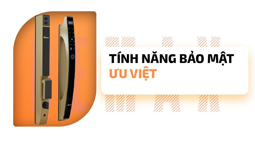 Demax SL802 CG APP Wifi - Tinh năng bảo mật uu việt