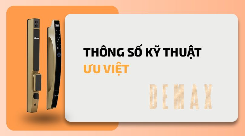 Demax SL802 CG - Thông số kĩ thuật ấn tượng