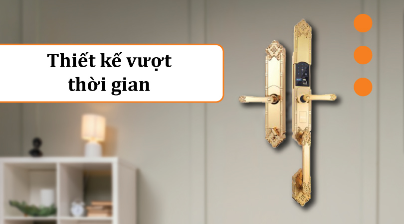 Demax EL819 Gold APP Wifi - Thiết kế vượt thời gian