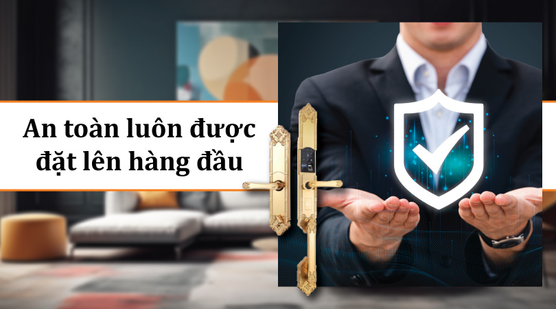 Demax EL819 Gold APP Wifi - An toàn đặt lên hàng đầu