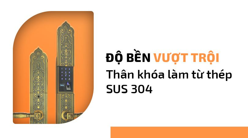 Demax EL886 GB App Wifi - Độ bền vượt trội