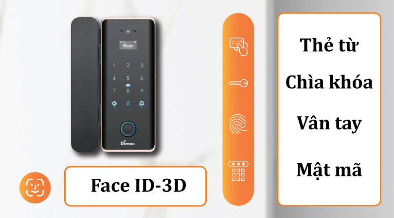 Demax SL900 G APP Wifi - Mở khóa bằng vân tay