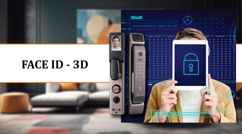 Khóa điện tử Face ID-3D Demax EL928 PB App Wifi