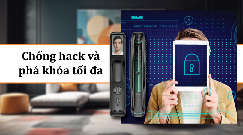 Demax SL930 DG - Chống hack và phá khóa tối đa