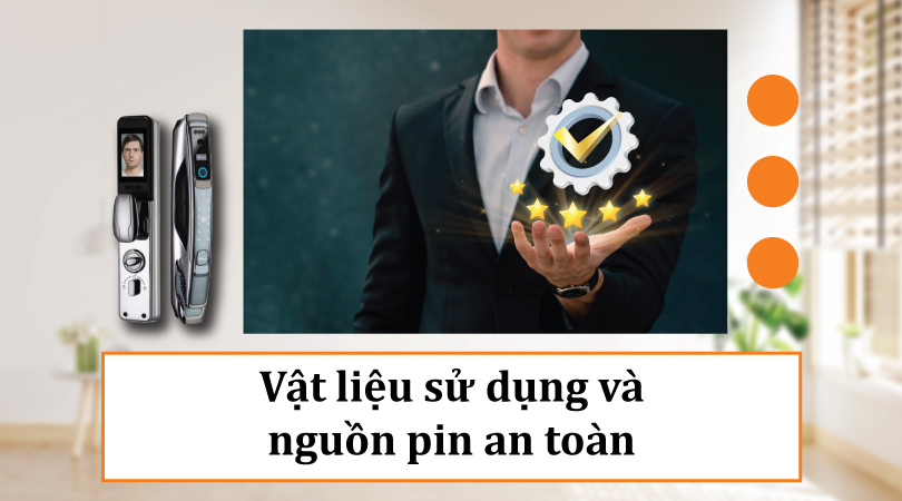 Demax EL968 GS App Wifi - Vật liệu và nguồn pin