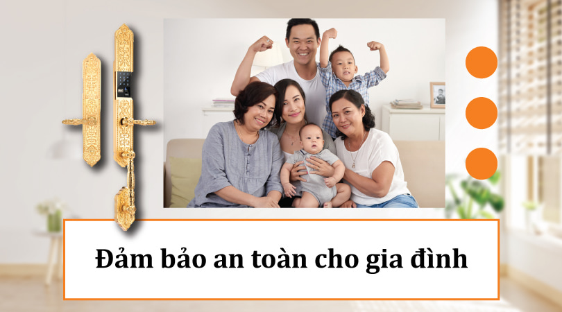 Demax EL888 24K Brass App Wifi - An toàn cho gia đình