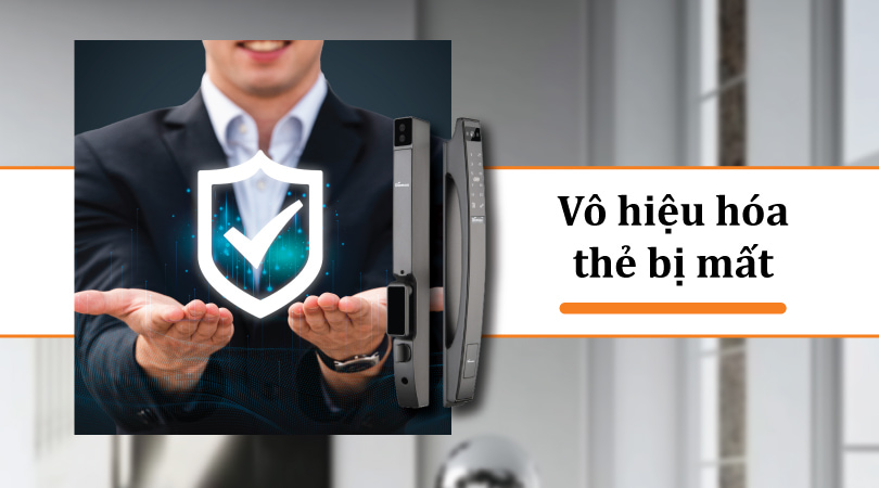 Demax SL900 G-SD APP Wifi - Vô hiệu hóa thẻ bị mất - An toàn tối ưu