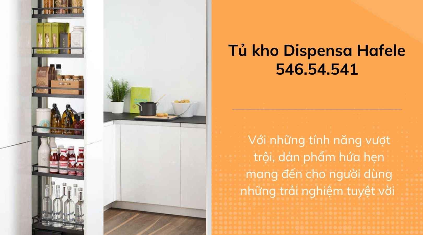 Tủ kho Dispensa Hafele 546.54.541