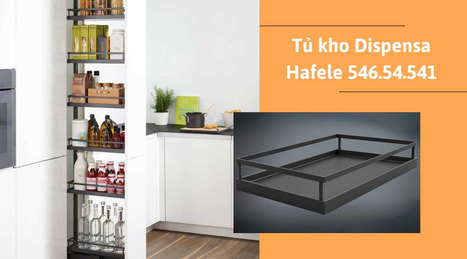 Thông tin, chính sách bảo hành của tủ kho Dispensa Hafele 546.54.541