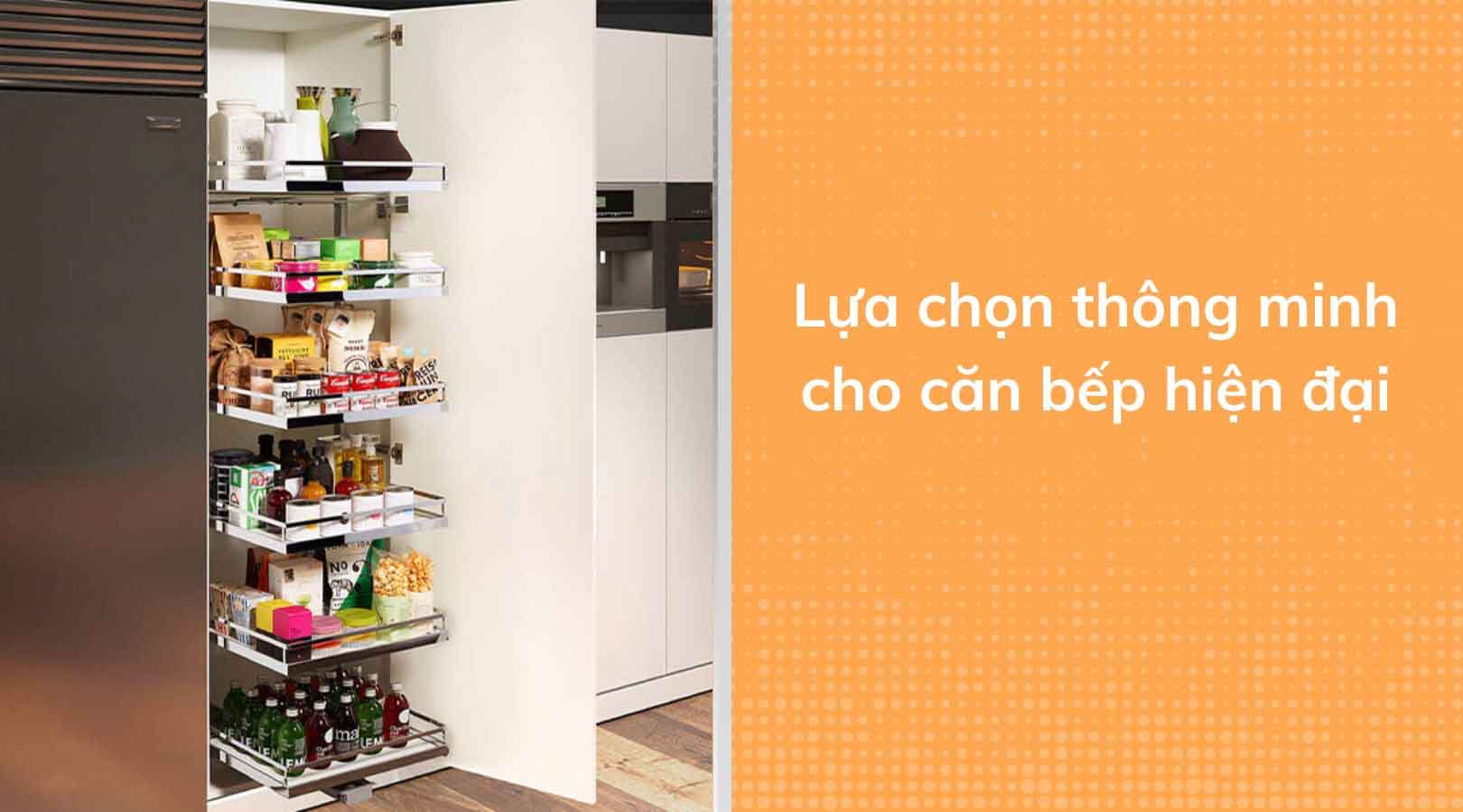 Tủ đồ khô Tandem Solo Hafele 549.77.794 - Lựa chọn thông minh cho căn bếp hiện đại