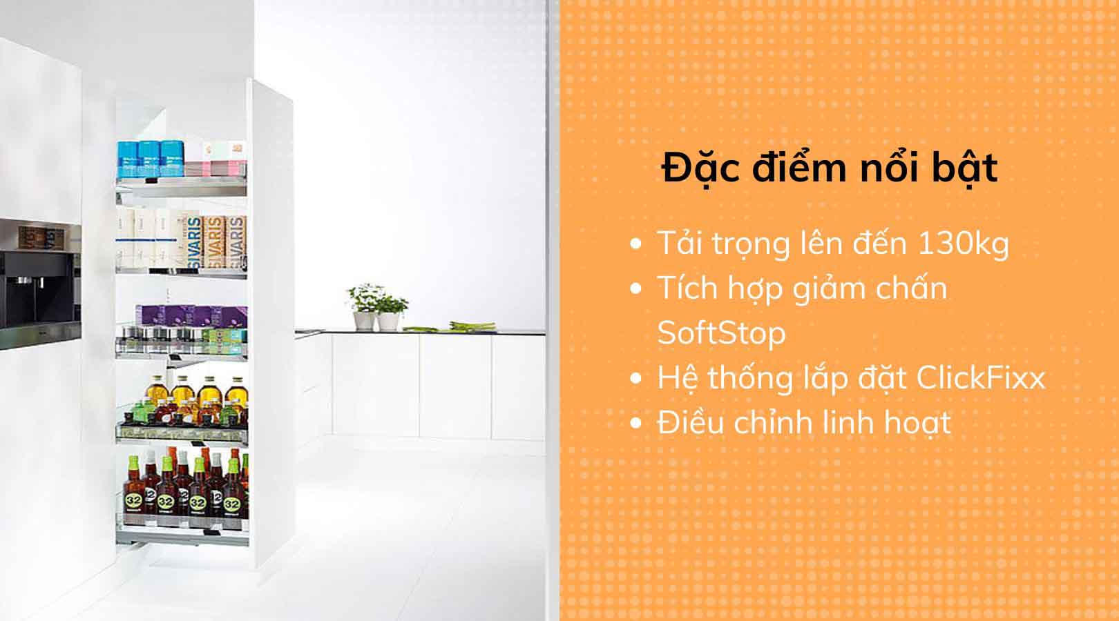 Vì sao nên mua rổ kéo 5 tầng Hafele 549.77.954?