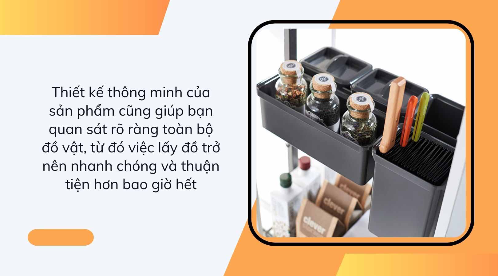 Ưu điểm của bộ rổ kéo 400mm Hafele 545.11.373