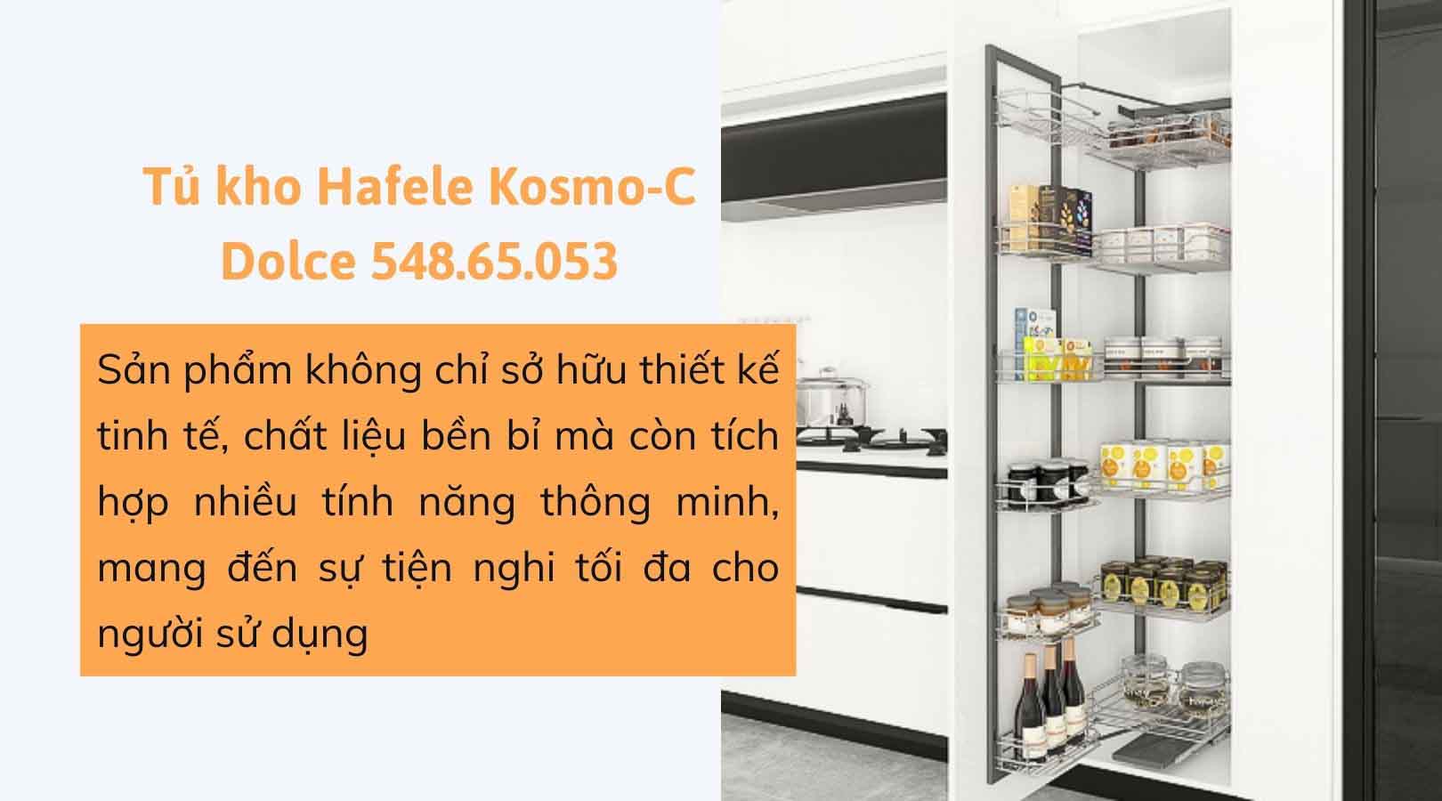 Tủ kho Hafele Kosmo-C Dolce 548.65.053