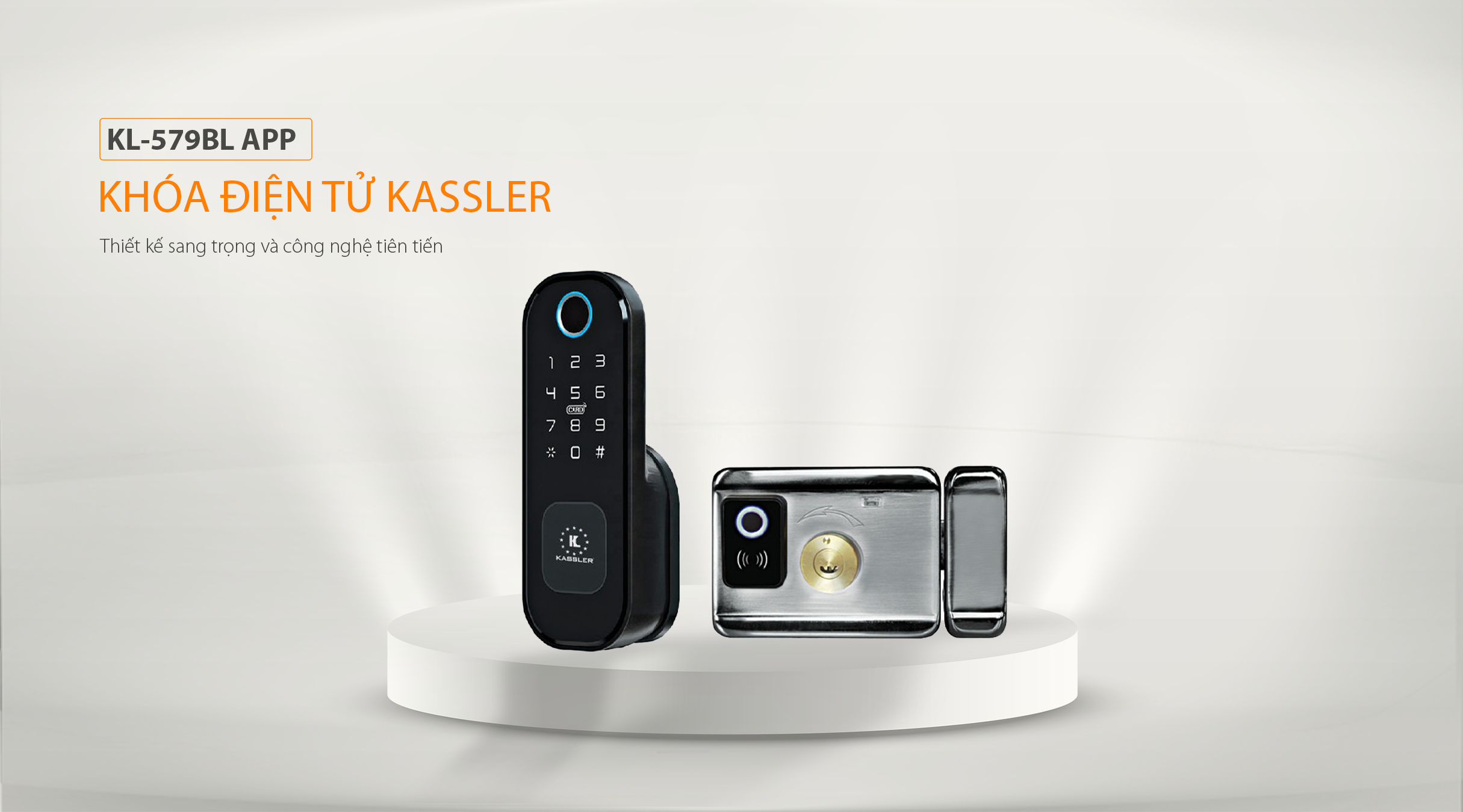 Một số tính năng chính yếu của khóa cửa Kassler KL-579BL APP