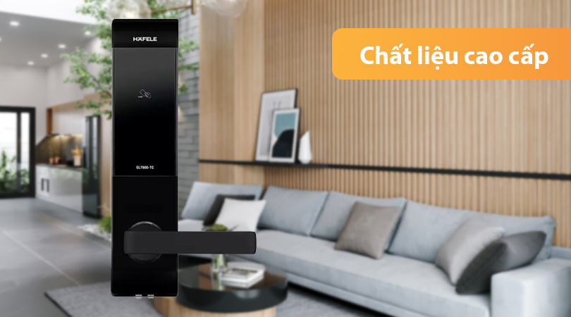 Chất liệu của khóa điện tử Hafele DL7900-TCB 912.05.640